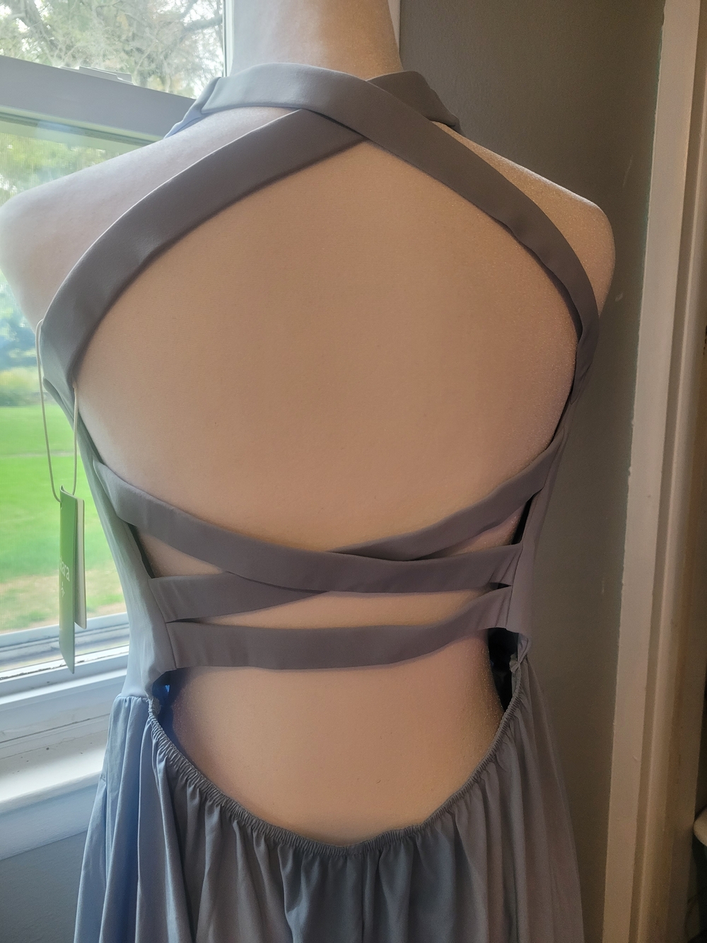 HALARA Light Blue Sleeveless Maxi Dress - Picture 9 of 13